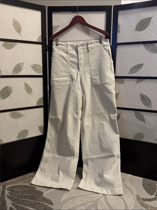 Sonoma Goods For Life Denim - Wide Leg Women's Jeans in Cream